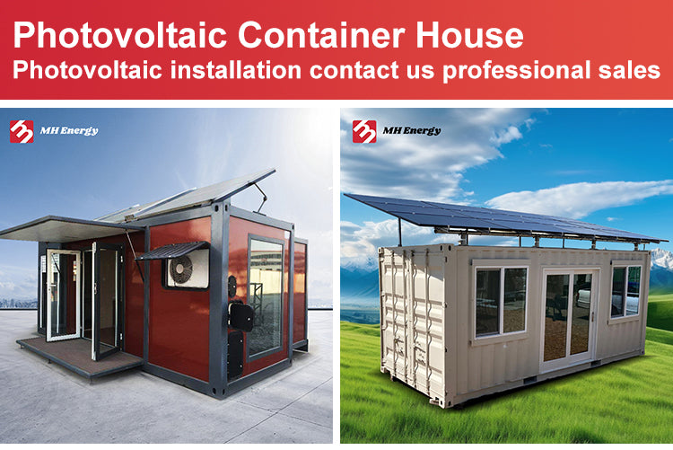 Folding House Solar Tiny Houses Ready to Living 2 Bedroom Mobile Portable Home Prefab Expandable Container House
