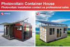 Folding House Solar Tiny Houses Ready to Living 2 Bedroom Mobile Portable Home Prefab Expandable Container House