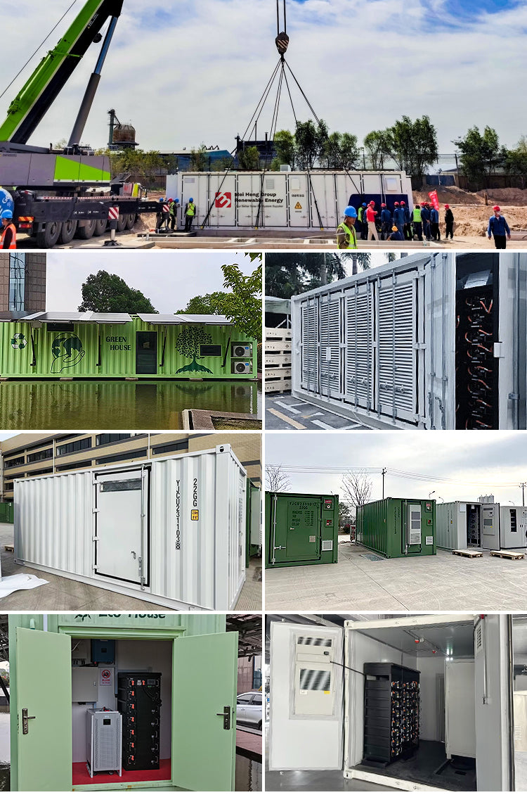 Industrial On/off Grid 215kw 200kw All in One Solar Power System Container ess Solar Energy Storage System for Commercial Use