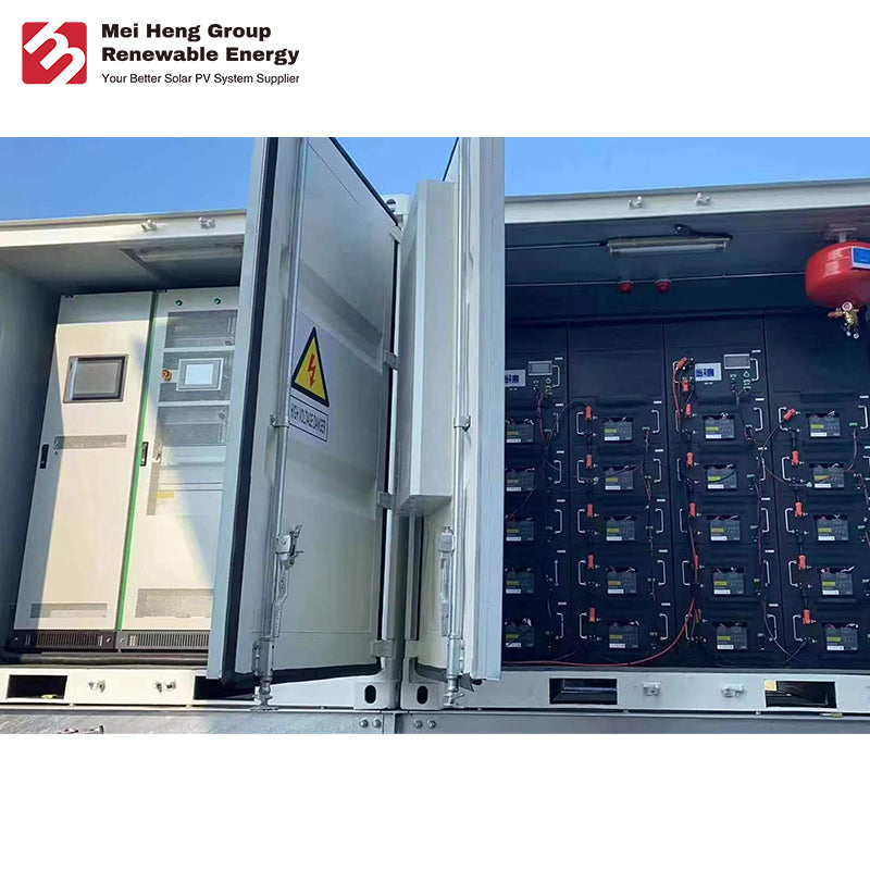 Liquid Cooling BESS Lithium Battery Storage Container 40ft 20ft 10ft 200kwh 500kwh Solar Energy Storage System for Industrial