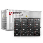 Liquid Cooling BESS Lithium Battery Storage Container 40ft 20ft 10ft 200kwh 500kwh Solar Energy Storage System for Industrial