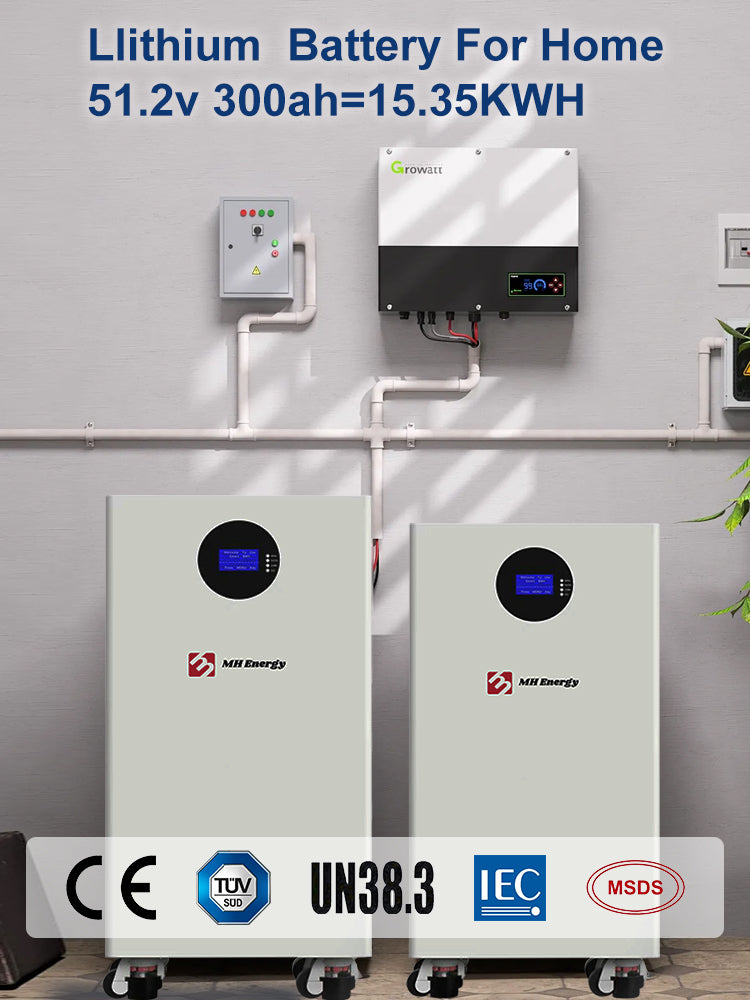 Solar Storage Battery 200ah 100ah 48v 51.2v 15kwh 10kwh 5kwh 20kwh Lifepo4 Solar Battery for Solar Panel