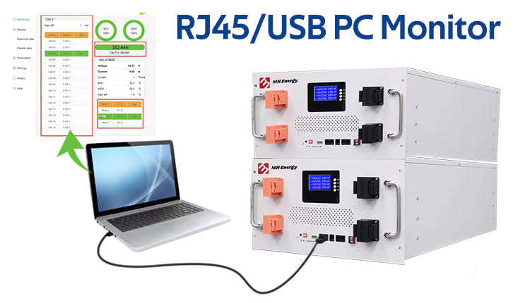 Lifepo4 Lithium Ion Battery Energy Storage Battery Bms 51.2v 300ah 200ah 100ah 10kw 30kw 15kw 20kwh Battery Lifepo4 48v