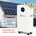 Solar Storage Battery 200ah 100ah 48v 51.2v 15kwh 10kwh 5kwh 20kwh Lifepo4 Solar Battery for Solar Panel