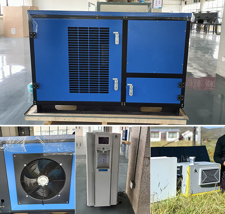 20L 30L 80l 120l 480L Portable Solar Power Atmospheric Water Generator System for Agriculture