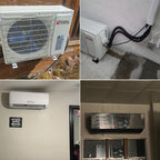 Solar air Conditioner Kit off Grid Hybrid Solar Panel Ac Dc 36000 Btu 24000 Btu 12000 Btu Solar air Conditioner with Battery