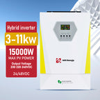 120/240 Volts Off on Grid Single/3/split Phase 48v 24v Dc to Ac 120v 15kw 11kw 10kw 7kw 8kw 5 Kva 4kw 3kw Hybrid Solar Inverter