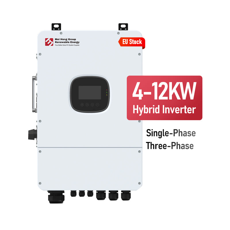 Split Phase Hybrid Solar Inverter 110/220 12kw 10kw 8kw 6kw 5kw Hybrid Solar Inverter with Lithium Battery Support