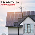 Horizontal Axis Vertical Axis 30kw 10kw 5kw 2kw 3kw 48v Small Household Solar Hybrid Wind Power Generation System With Battery