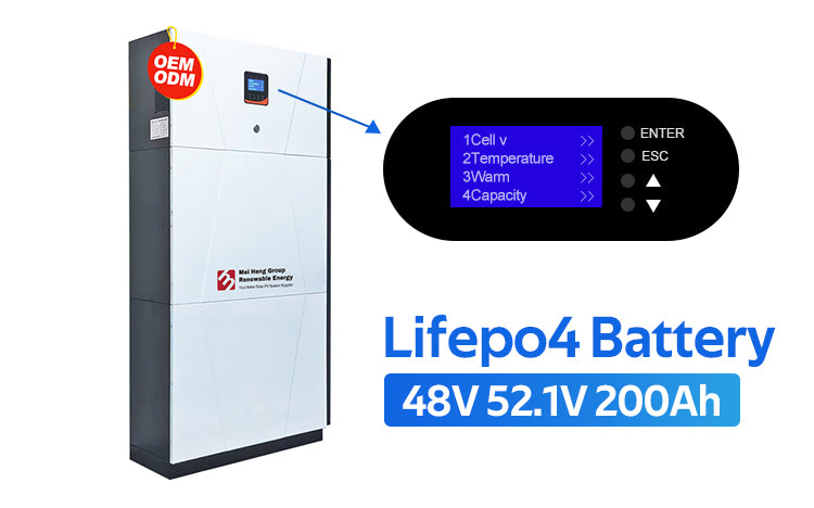 Factory Direct OEM 30kwh 20kwh 10kw 5kwh All in One Inverter and Lifepo4 Lithium Battery 48v for Solar Energy Storage System