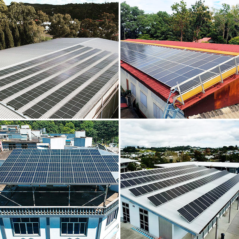 Eu Warehouse Home Use Solar Panel 400w 440w 450w Double Glass n Type Topcon Bifacial Solar Panels for the Whole House