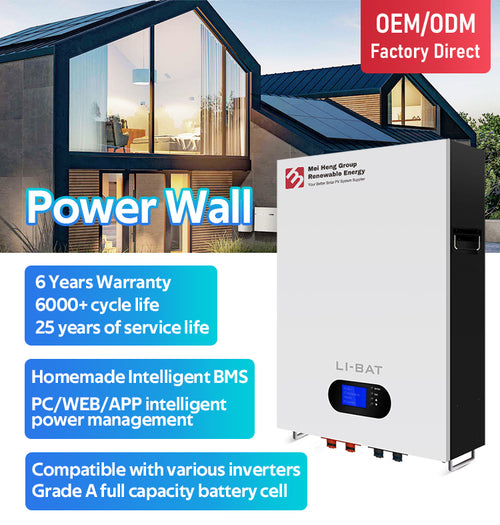 10 Years Warranty Usa Home Energy Storage Lithium Lifepo4 Battery 51.2v 48v 200ah 5kwh 10kwh 20kw/h 15kwh Powerwall