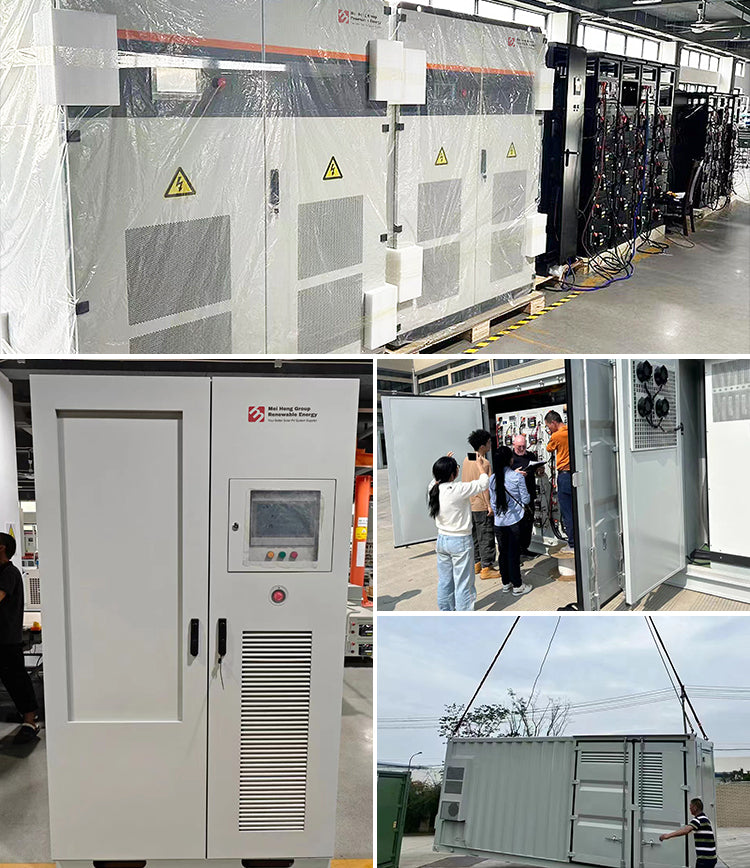 Industrial On/off Grid 215kw 200kw All in One Solar Power System Container ess Solar Energy Storage System for Commercial Use