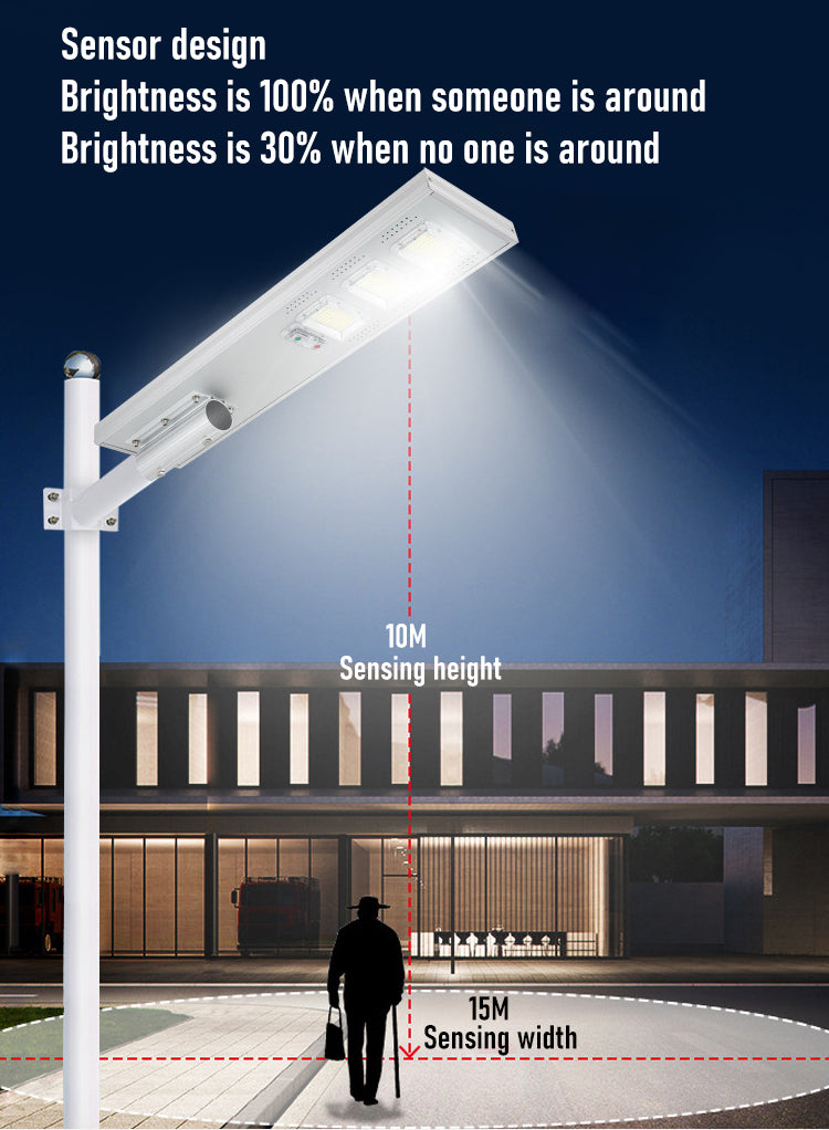Wholesale Factory 500 Watt S240w 100w 60watt Split Premium Led Solar Battery Street Light with Lithium Battery 40ah